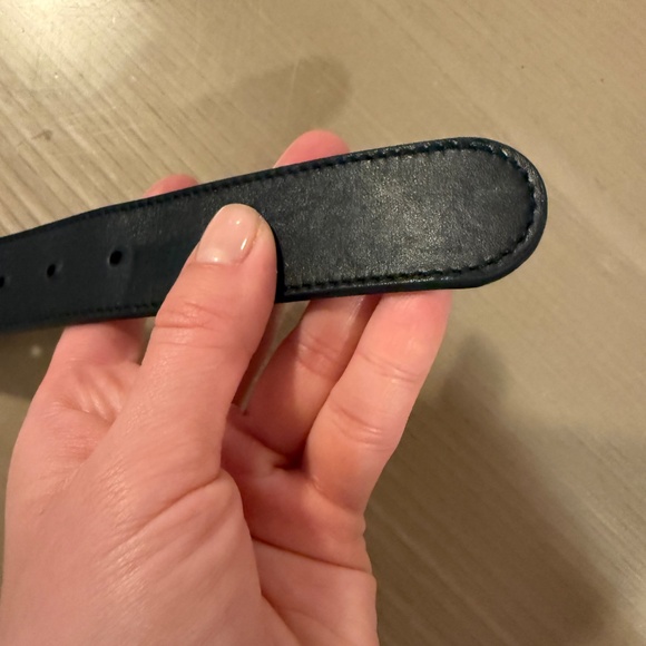 Gucci GG Marmont Wide Belt – Black Leather, Size 90 - Picture 10 of 14